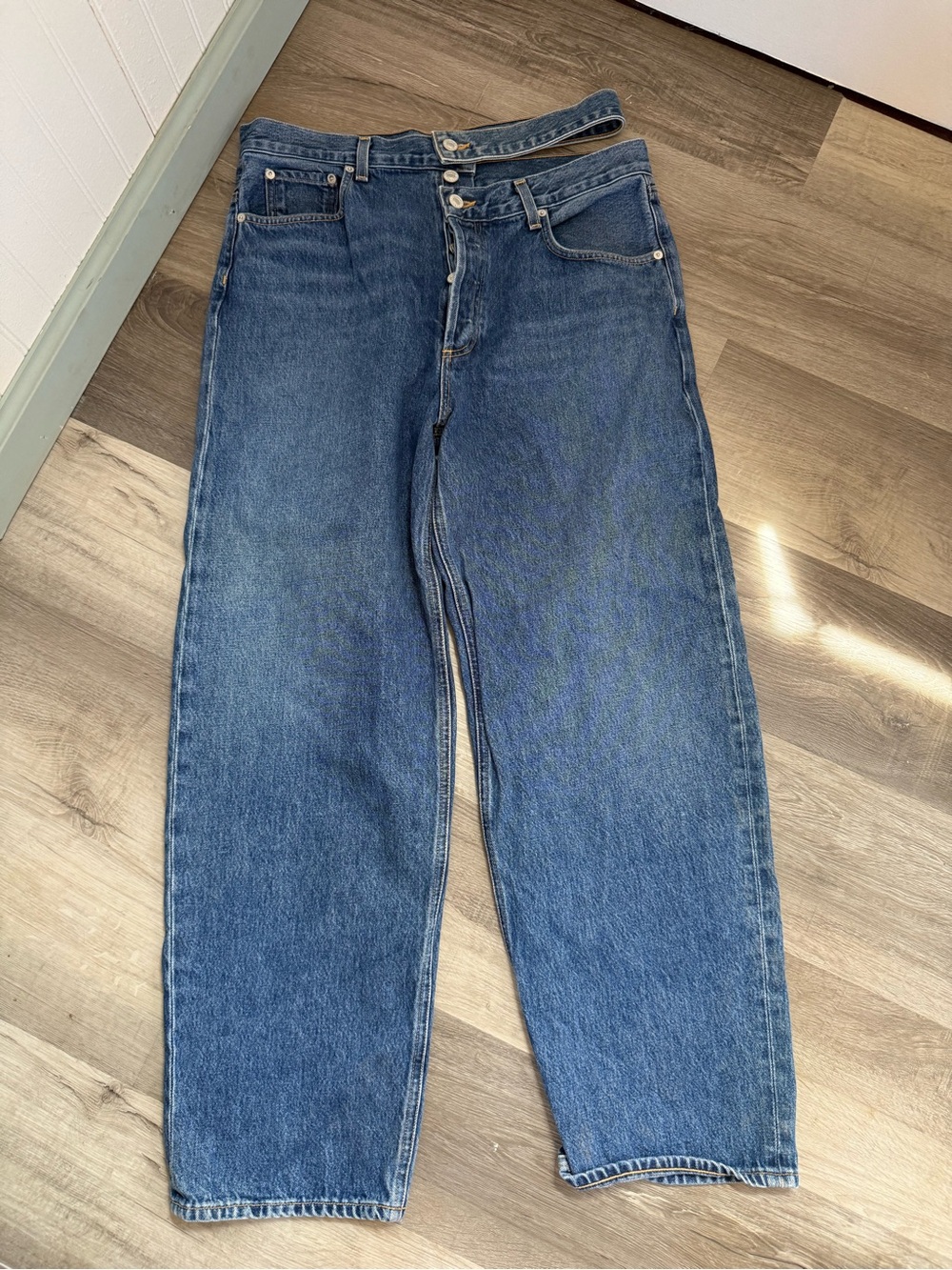 AGOLDE Broken Waistband Jean - size 30 - Picture 2 of 11
